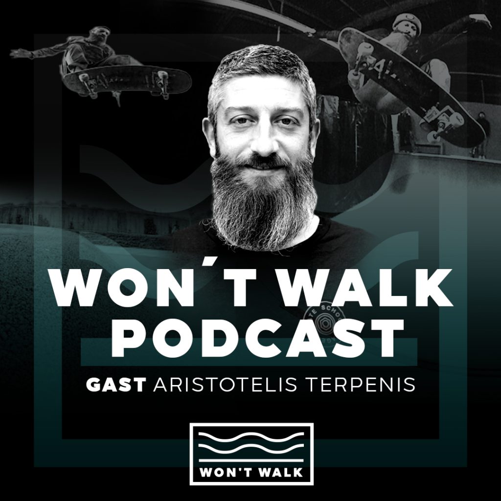 Cover der Folge: Aristotelis Telly Terpenis – Skate School Hagen