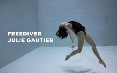 Freediver Julie Gautier