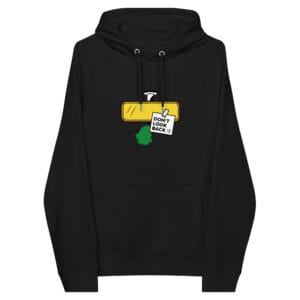 Don't look back - hoodie