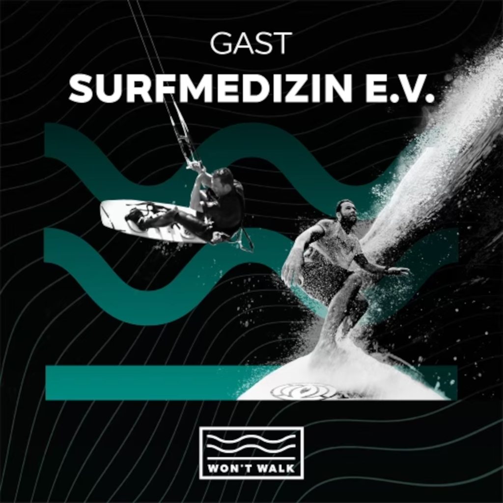 Cover der Folge: Thomas und Ulf von Surf Medizin e.V.