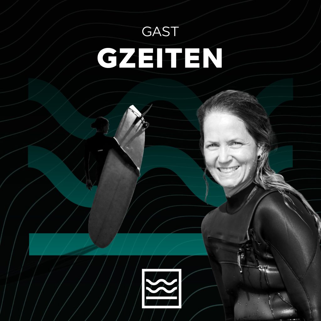 Cover der Folge: Nachhaltige Wetsuits: Natascha von GZeiten über Neopren & Surfen