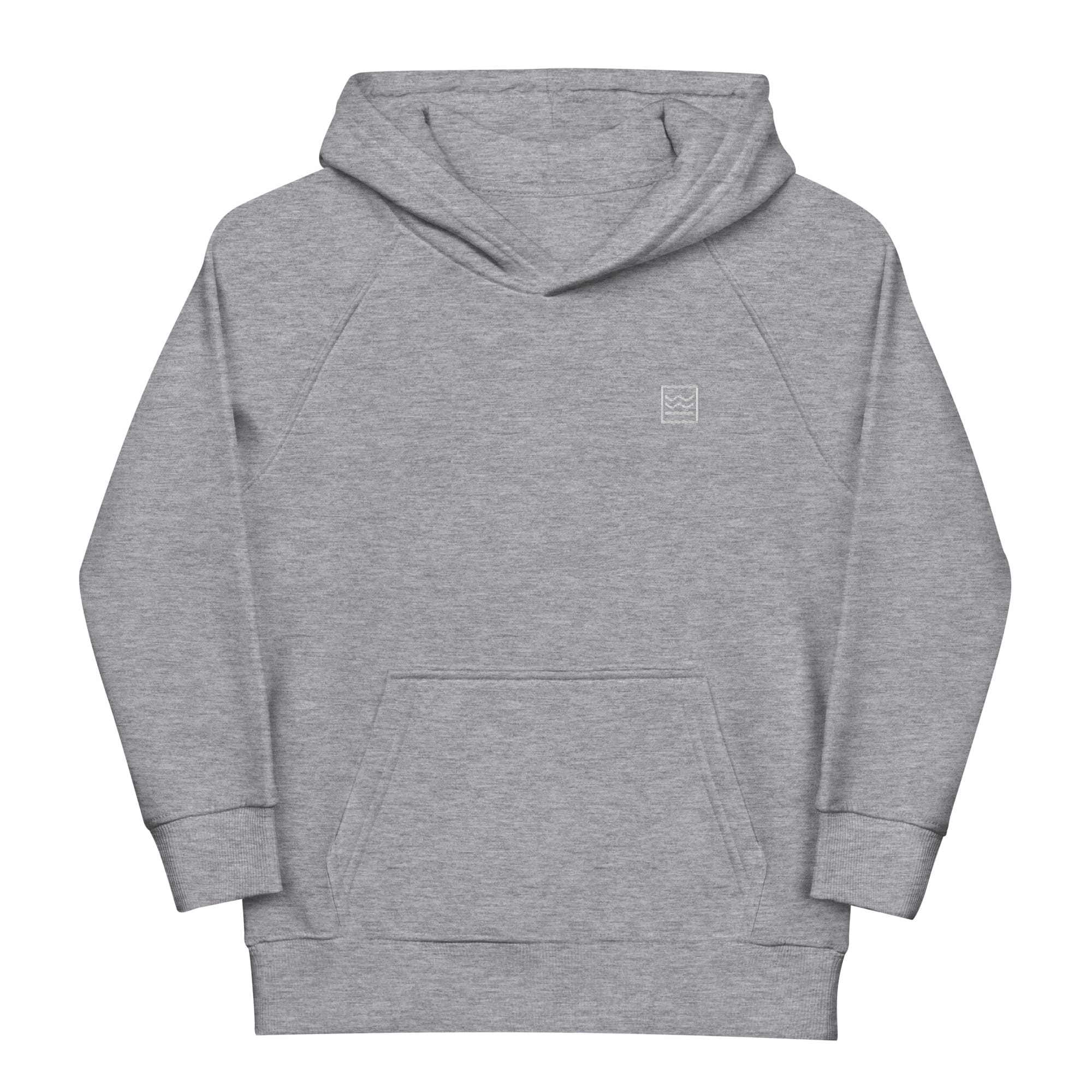 Kids Hoodie Logo - white – Bild 4