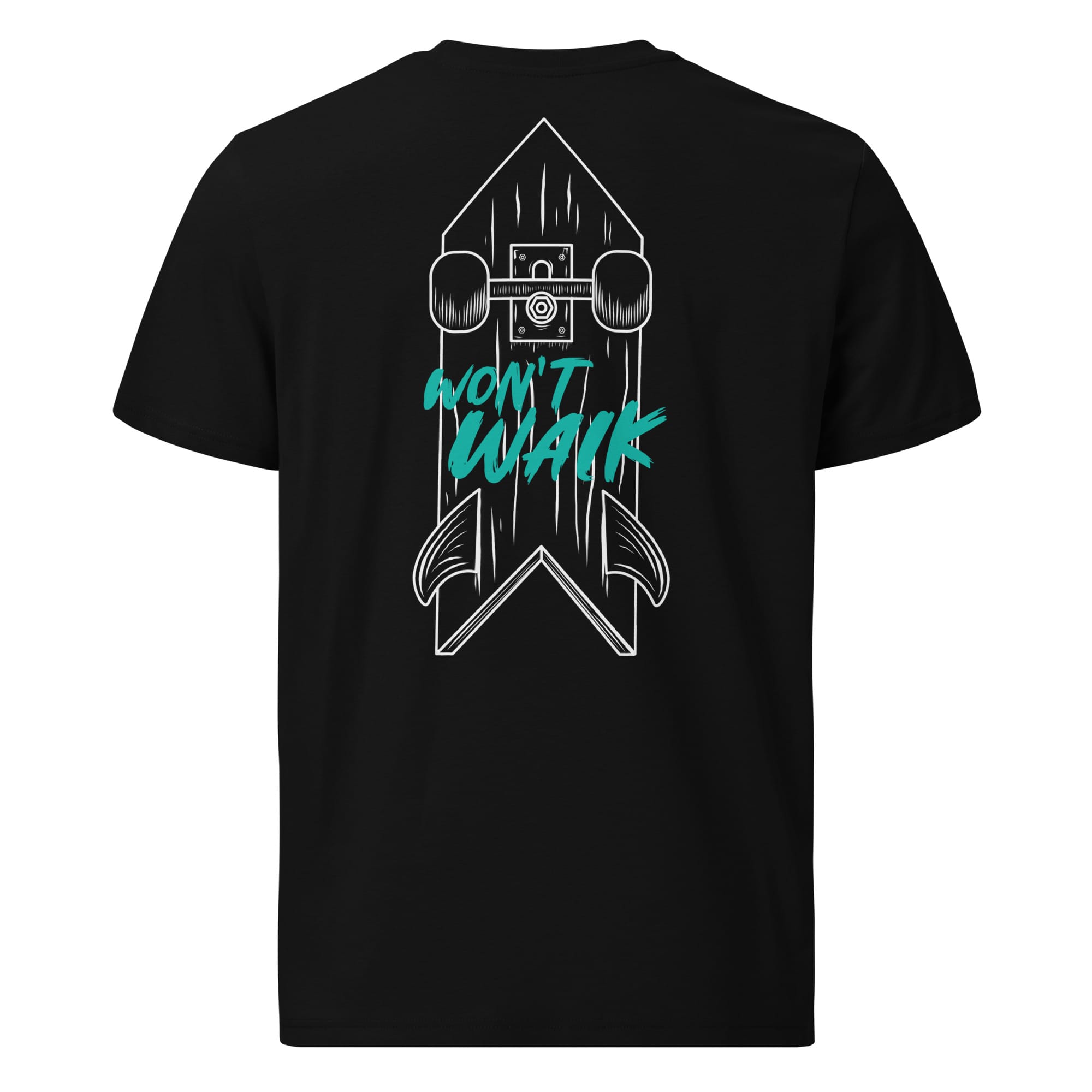 Surfskate - duetone white - backprint – Bild 3