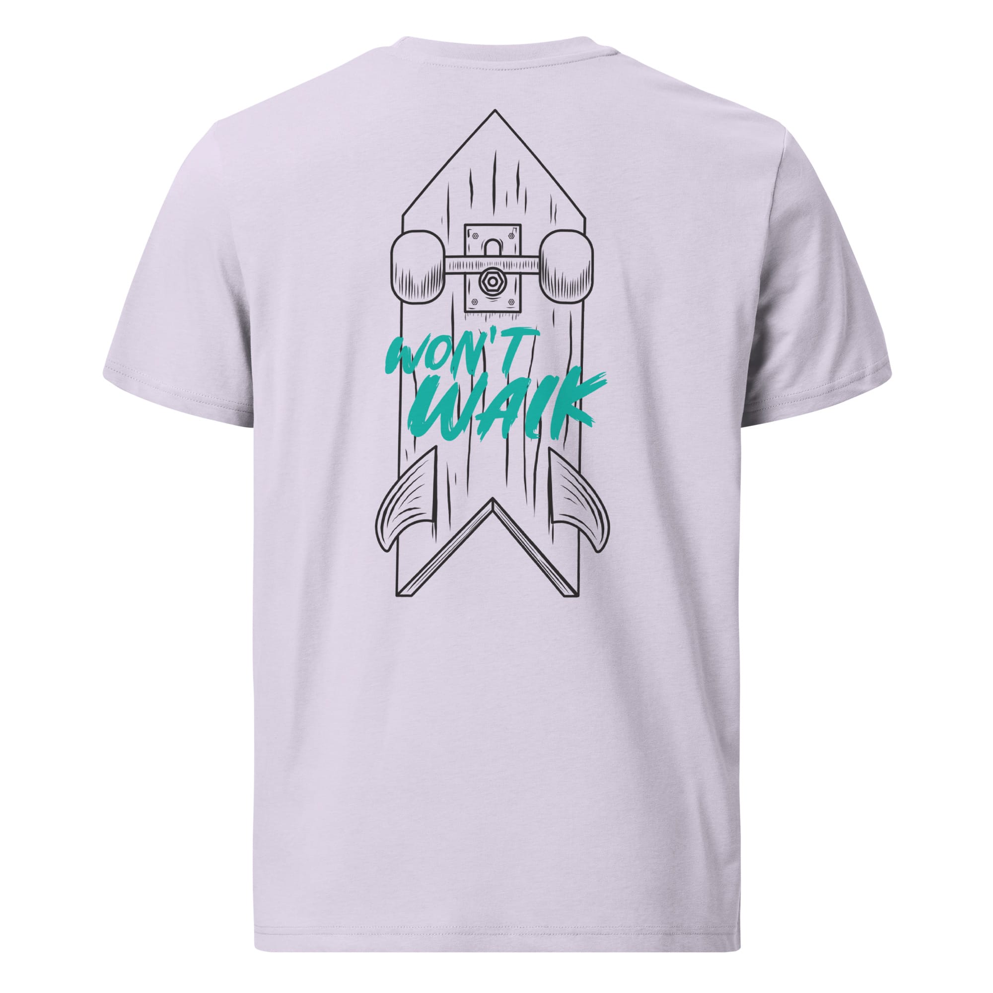 Surfskate - duetone black backprint – Bild 1