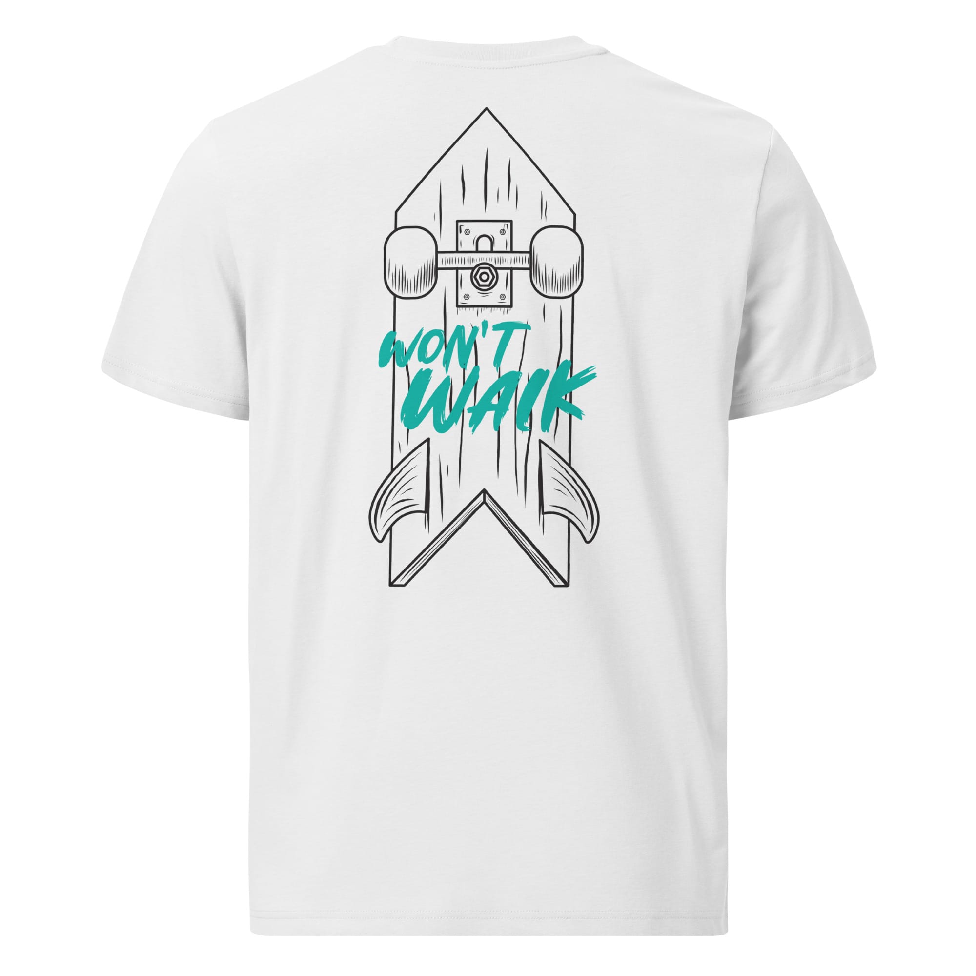 Surfskate - duetone black backprint – Bild 10
