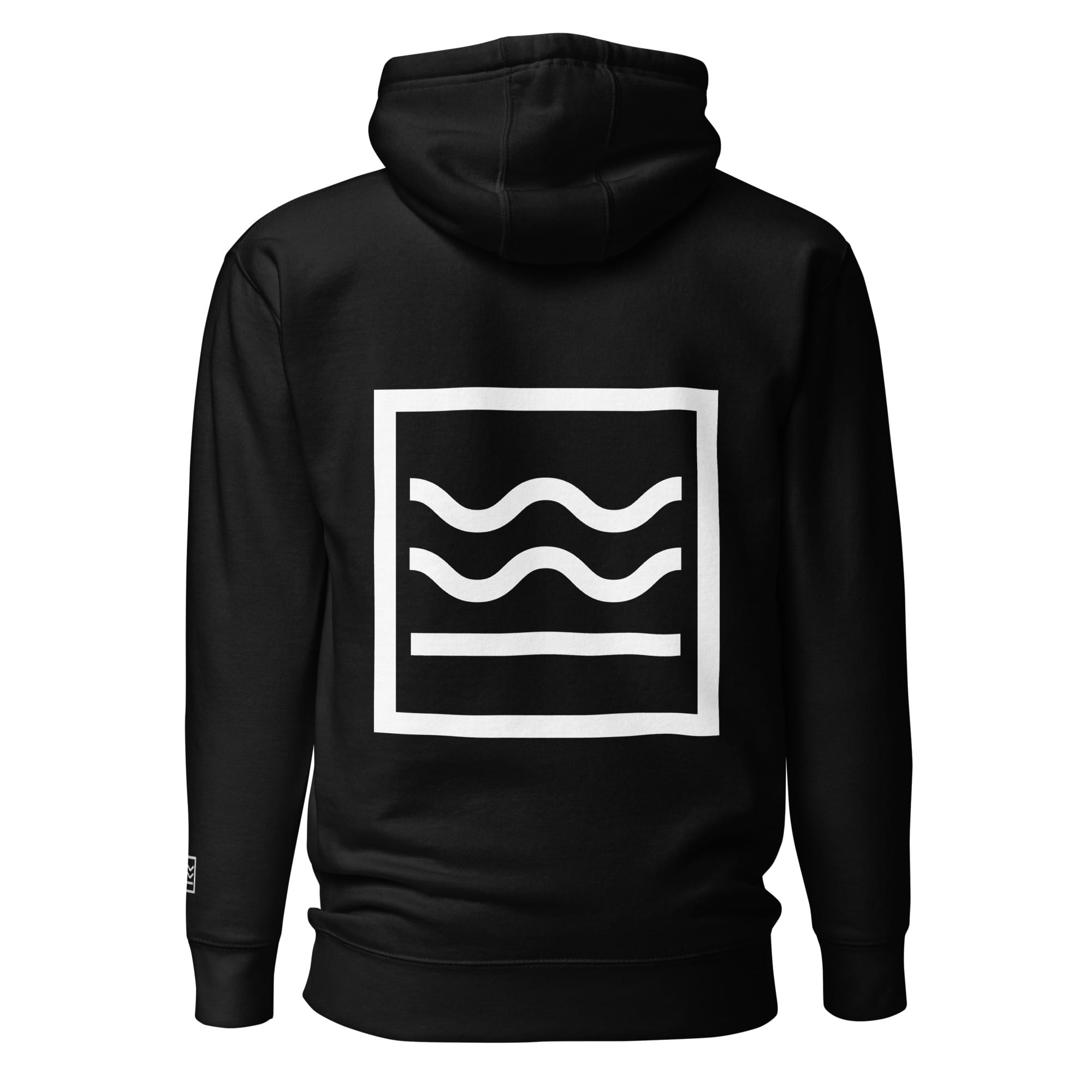 Hoodie Logo - white backprint – Bild 1