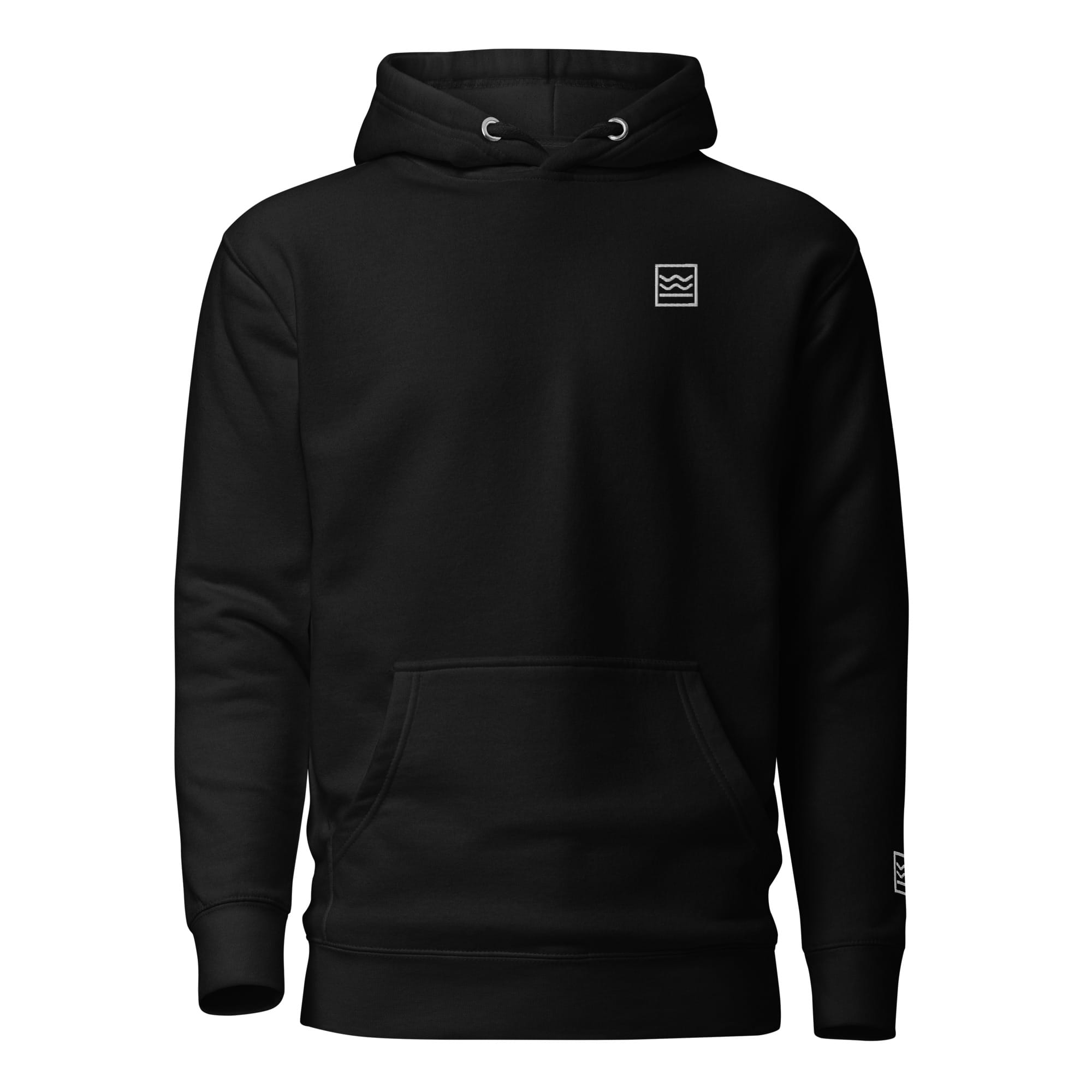 Hoodie Logo - white backprint – Bild 2