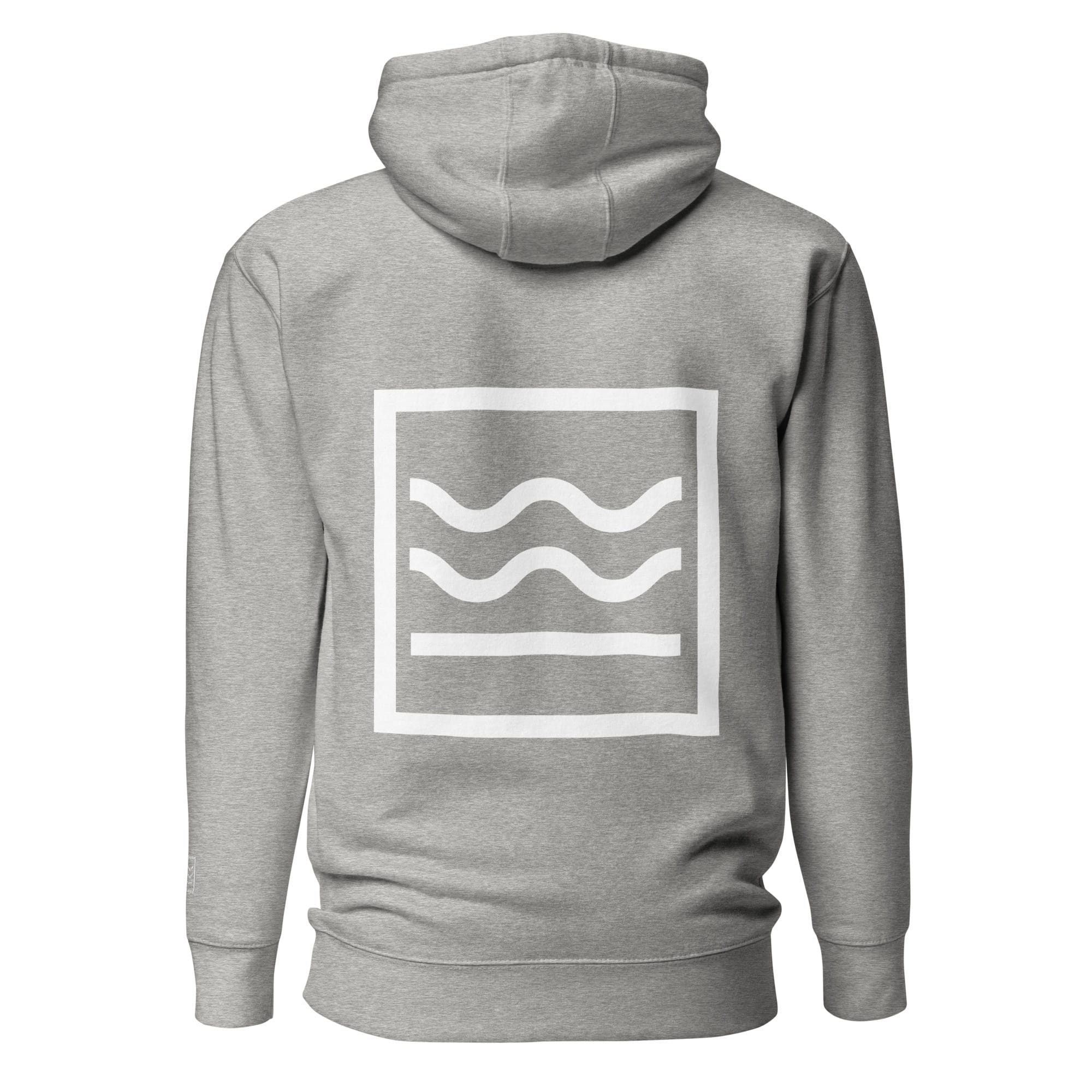 Hoodie Logo - white backprint – Bild 10