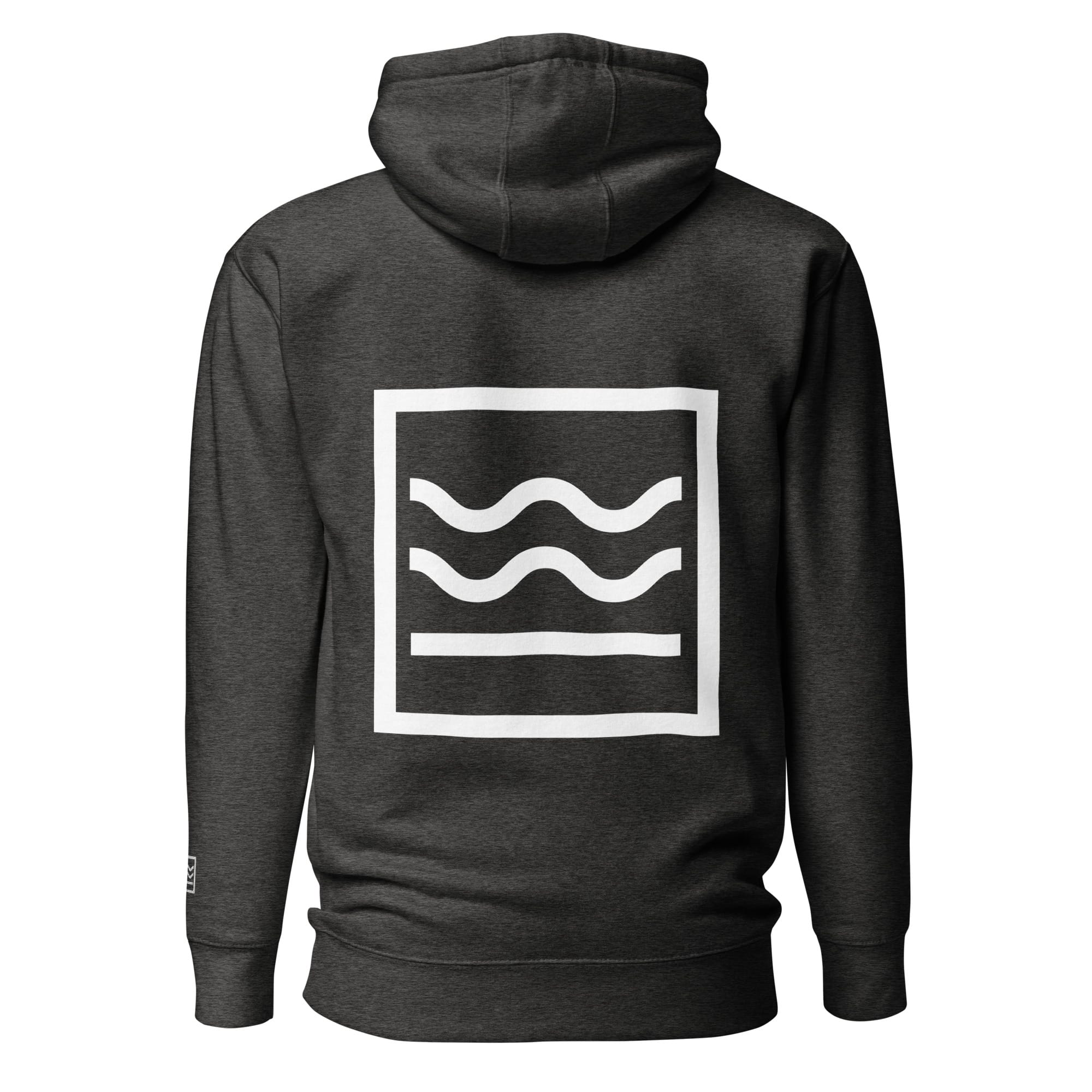 Hoodie Logo - white backprint – Bild 4
