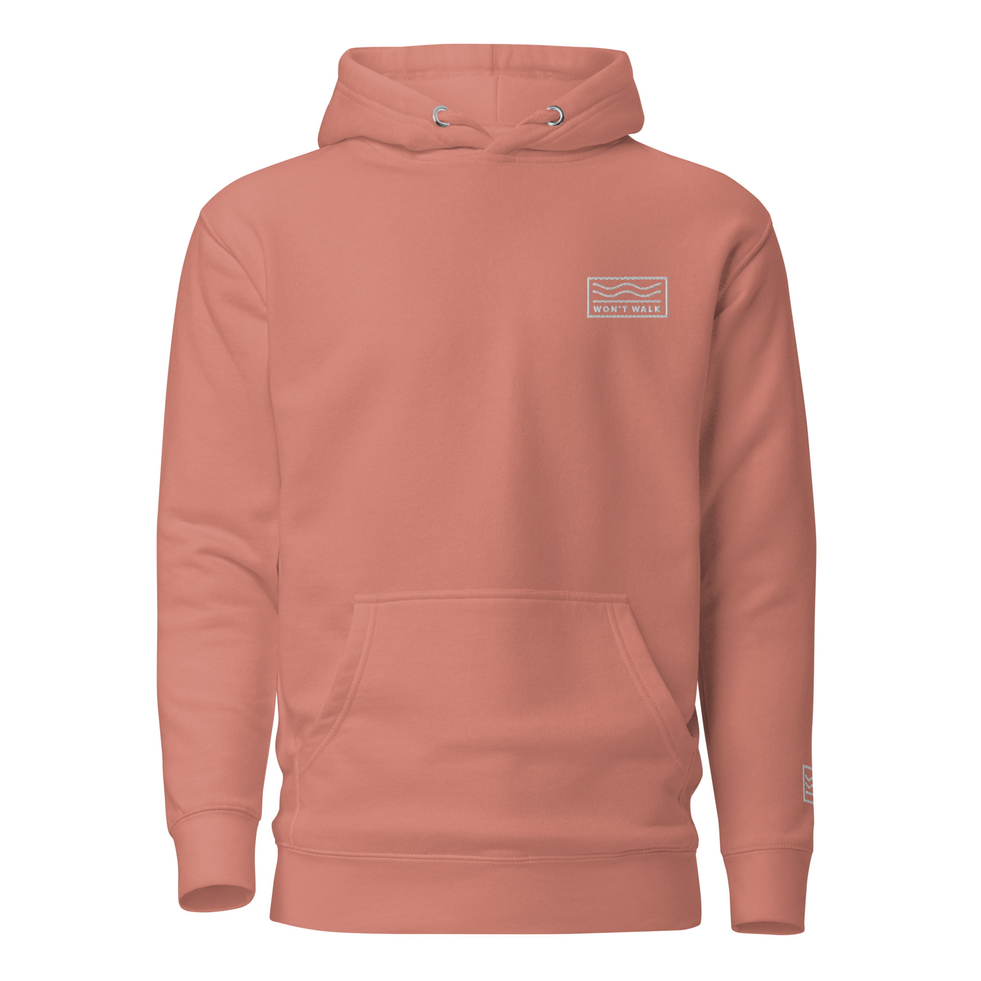 Hoodie Won't Walk - white – Bild 15