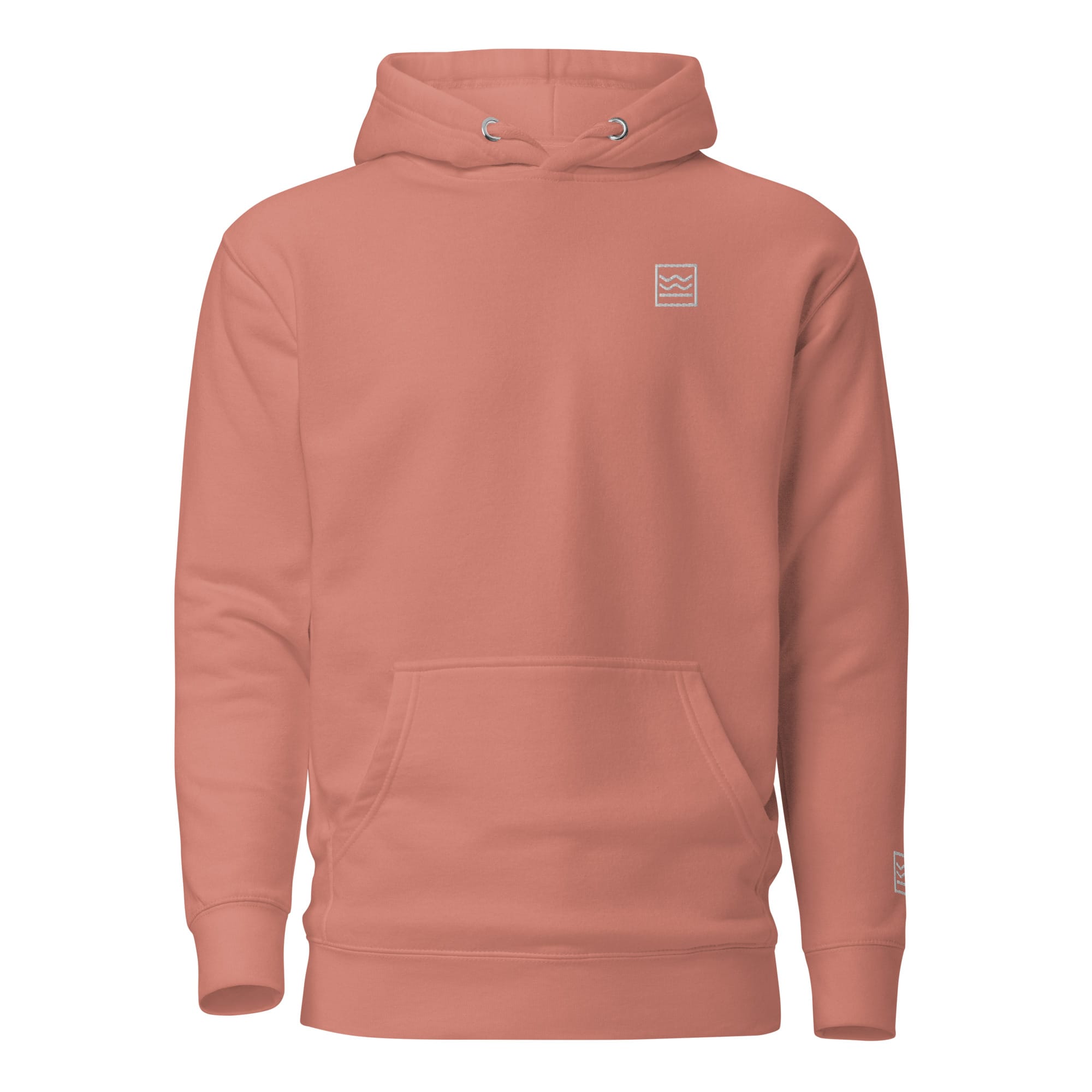Hoodie Logo - white backprint – Bild 14