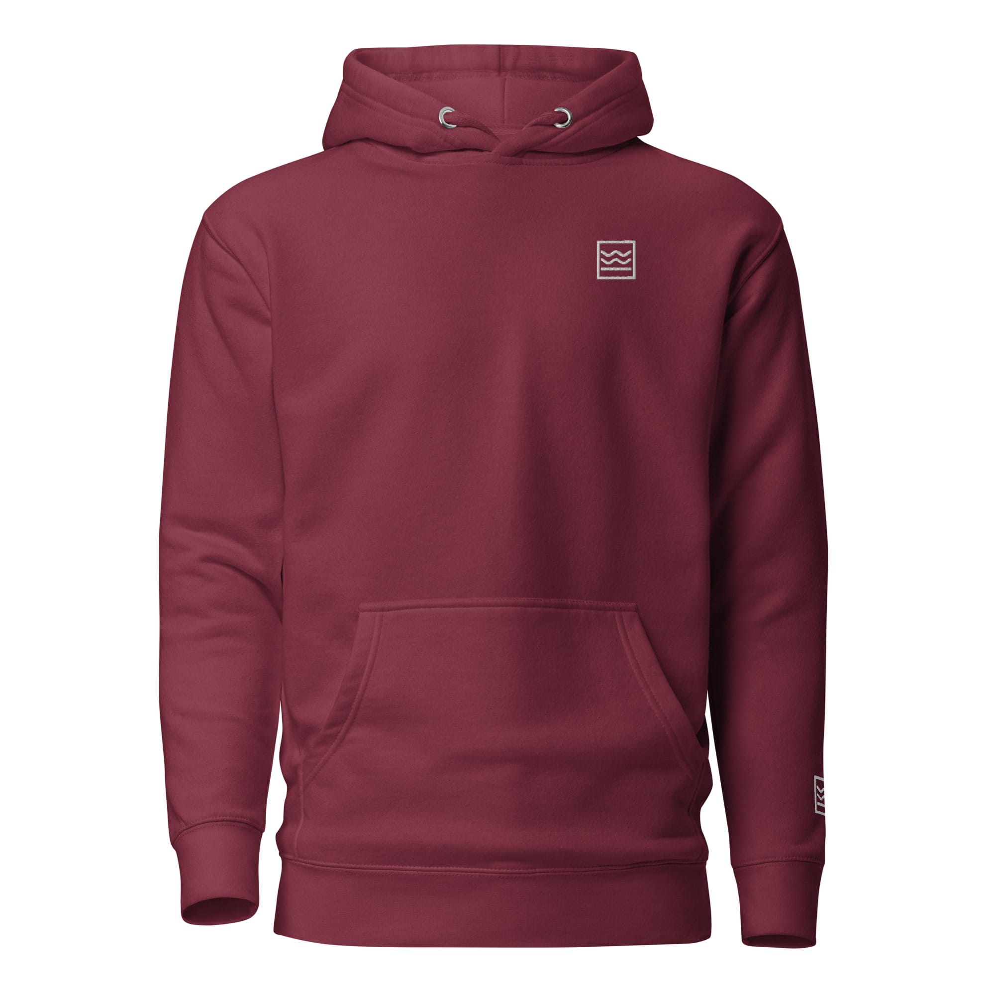 Hoodie Logo - white – Bild 5