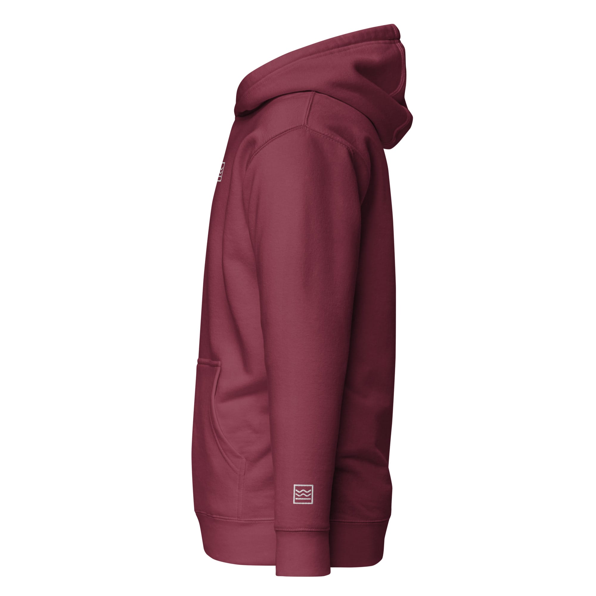Hoodie Logo - white – Bild 6