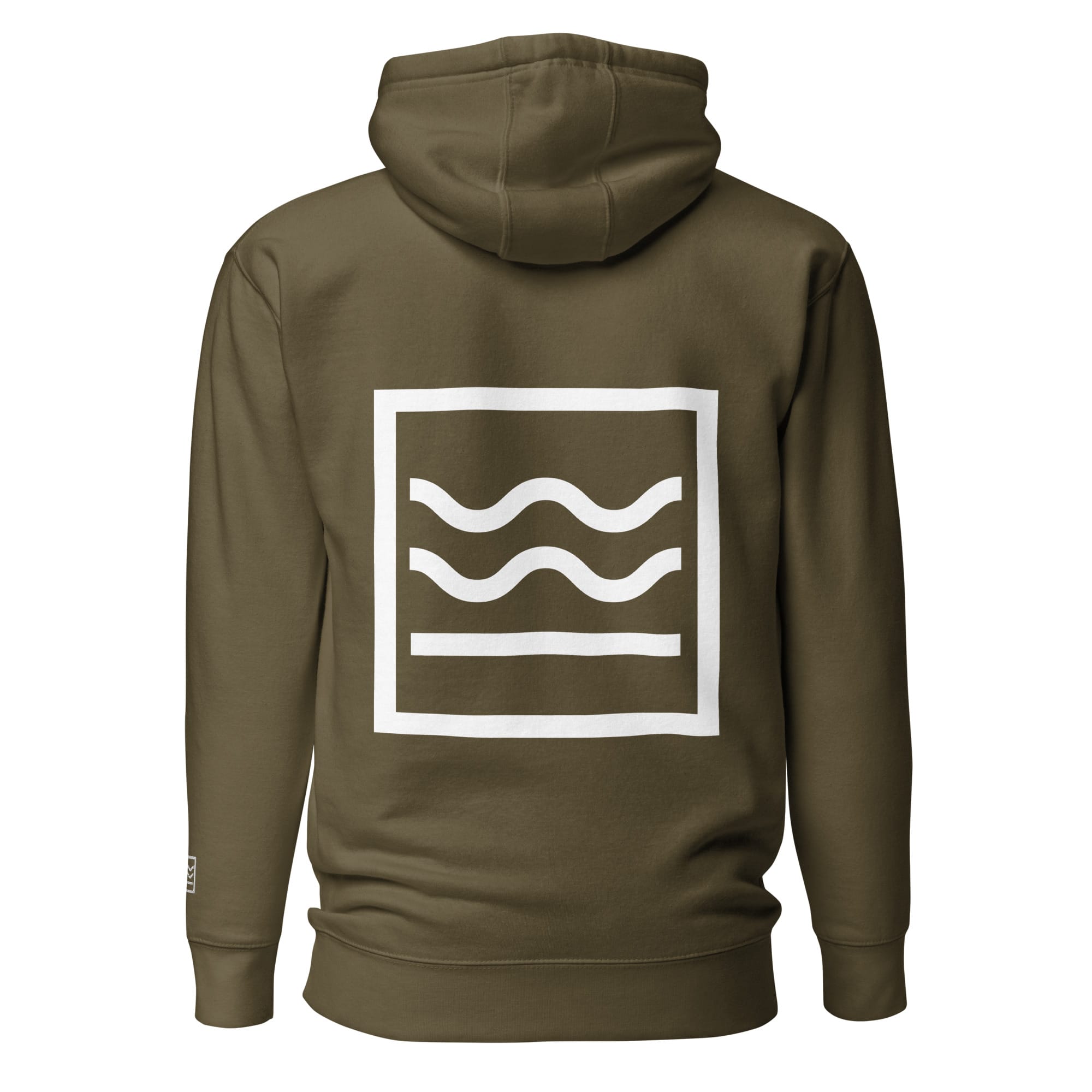 Hoodie Logo - white backprint – Bild 16