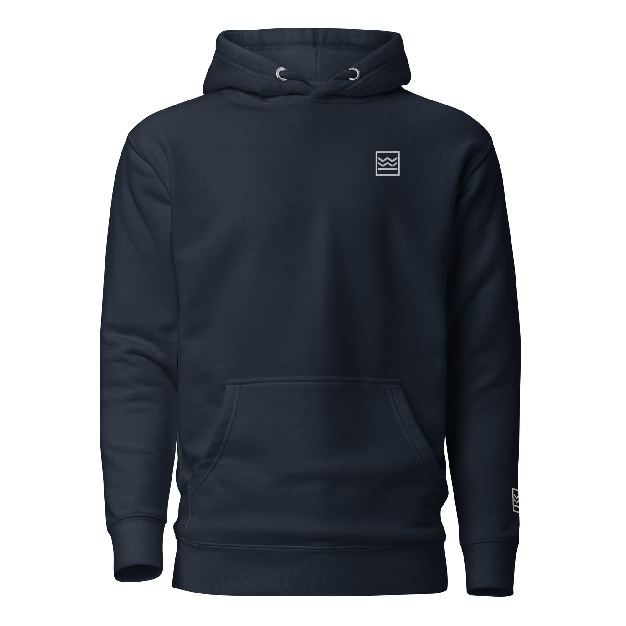 Hoodie Logo - white – Bild 3