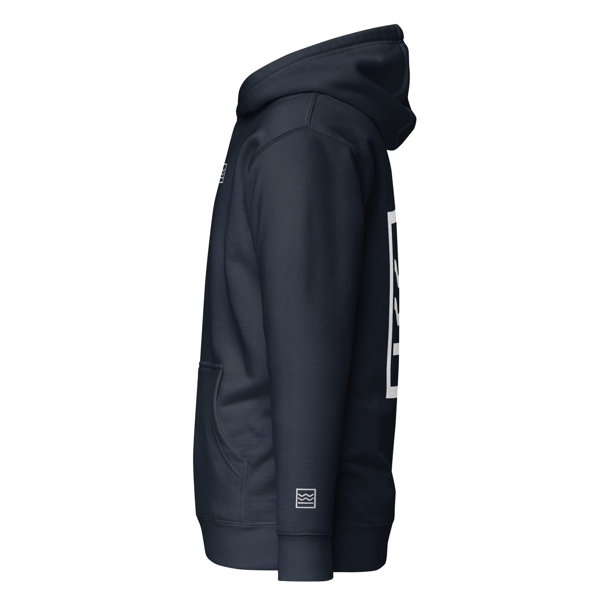 Hoodie Logo - white backprint – Bild 24