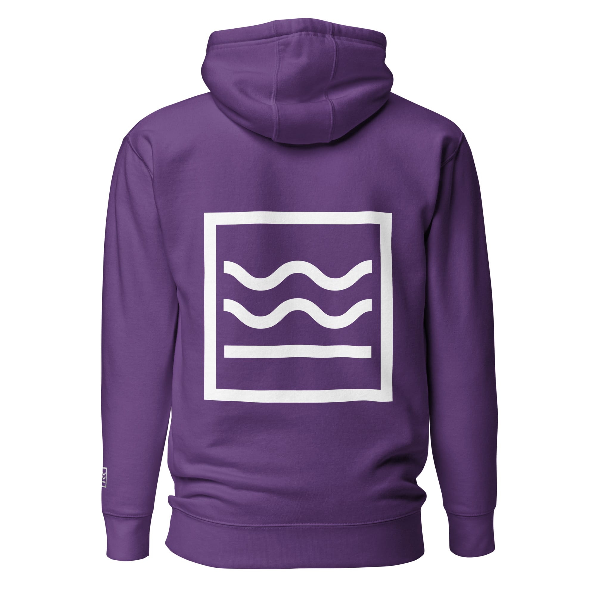 Hoodie Logo - white backprint – Bild 7