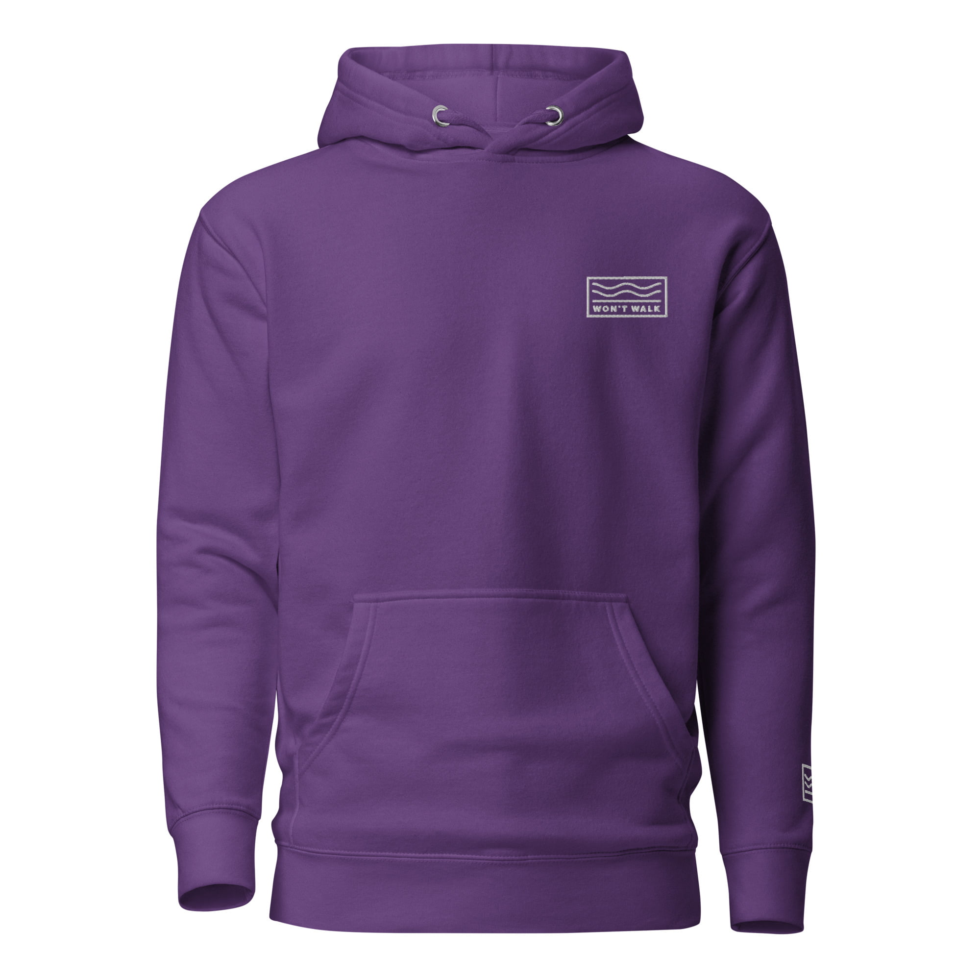 Hoodie Won't Walk - white – Bild 11