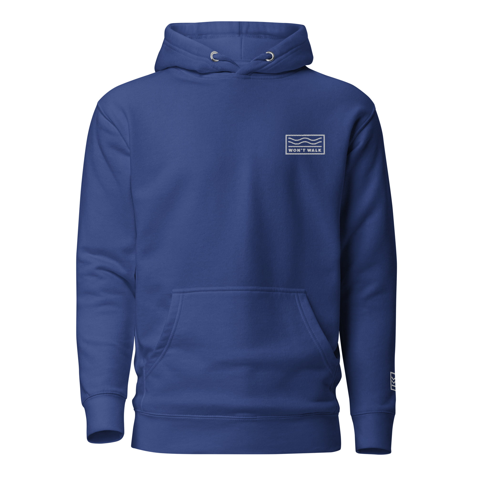 Hoodie Won't Walk - white – Bild 9